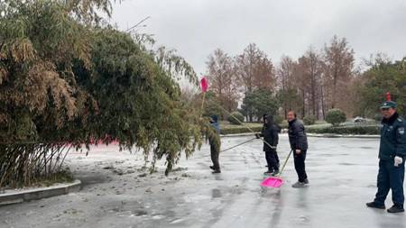 以“雪”为令迅速行动安徽住建人奋战在一线！开云电竞(图6)