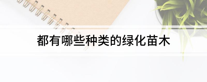 都有哪些种开云电竞类的绿化苗木(图1)