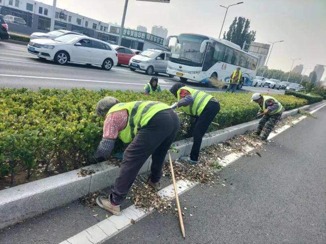 海港区园林绿化中心开展环境卫生集中整治行动开云电竞(图2)